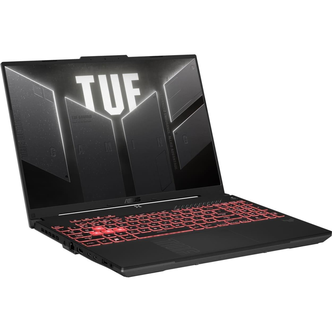 Ноутбук ASUS 16 TUF A16 FHD IPS 144Hz/Ryzen 7 7445HS/16GB/1TB/RTX 4050 6GB/DOS/Mecha Gray (FA607NUG-RL201)