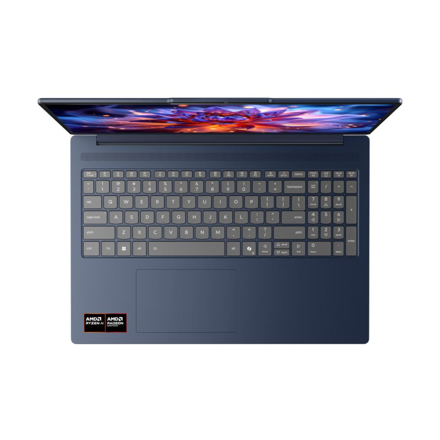 Ноутбук 16 Lenovo IdeaPad Slim 5 16AHP11 FM/Ryzen 5 240/16GB/512/UMA/DOS/Cosmic Blue (83S4002FRA)