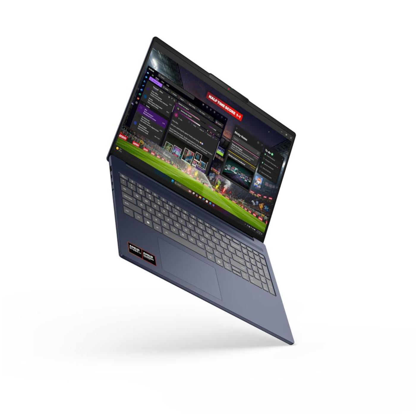 Ноутбук 16 Lenovo IdeaPad Slim 5 16AHP11 FM/Ryzen 5 240/16GB/512/UMA/DOS/Cosmic Blue (83S4002FRA)