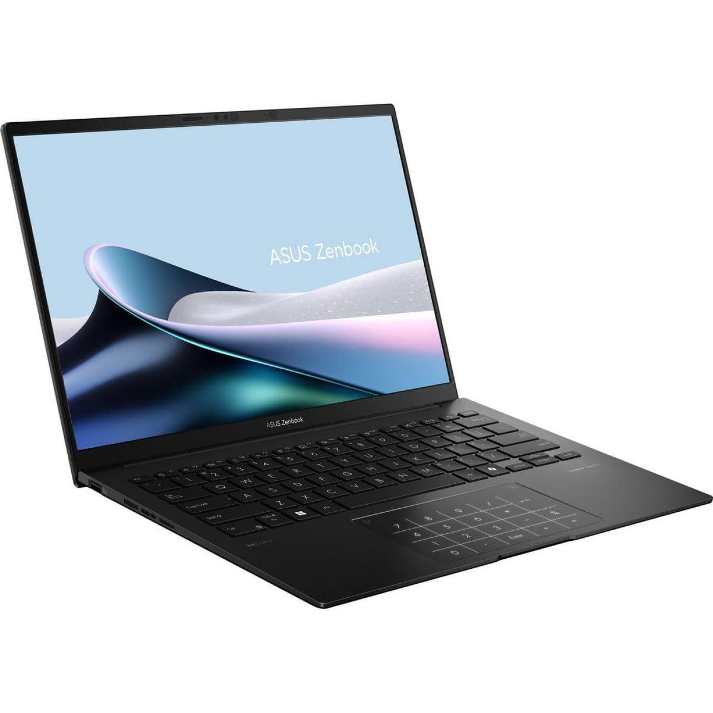 Ноутбук ASUS 14 Zenbook 14 UM3406KA-QD328 OLED/Ryzen 7 AI 350/16GB/1TB/UMA/DOS/Jade Black (90NB14U1-M00MK0)