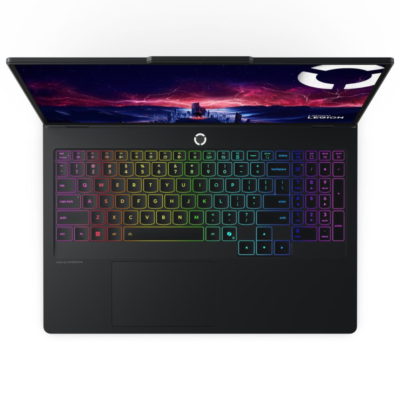 Ноутбук Lenovo 16 Legion Pro 5 16ADR10 2.5K/Ryzen 9 8945HX/32GB/1TB/RTX 5060 8GB/DOS/Eclipse Black (83LT008LRA)