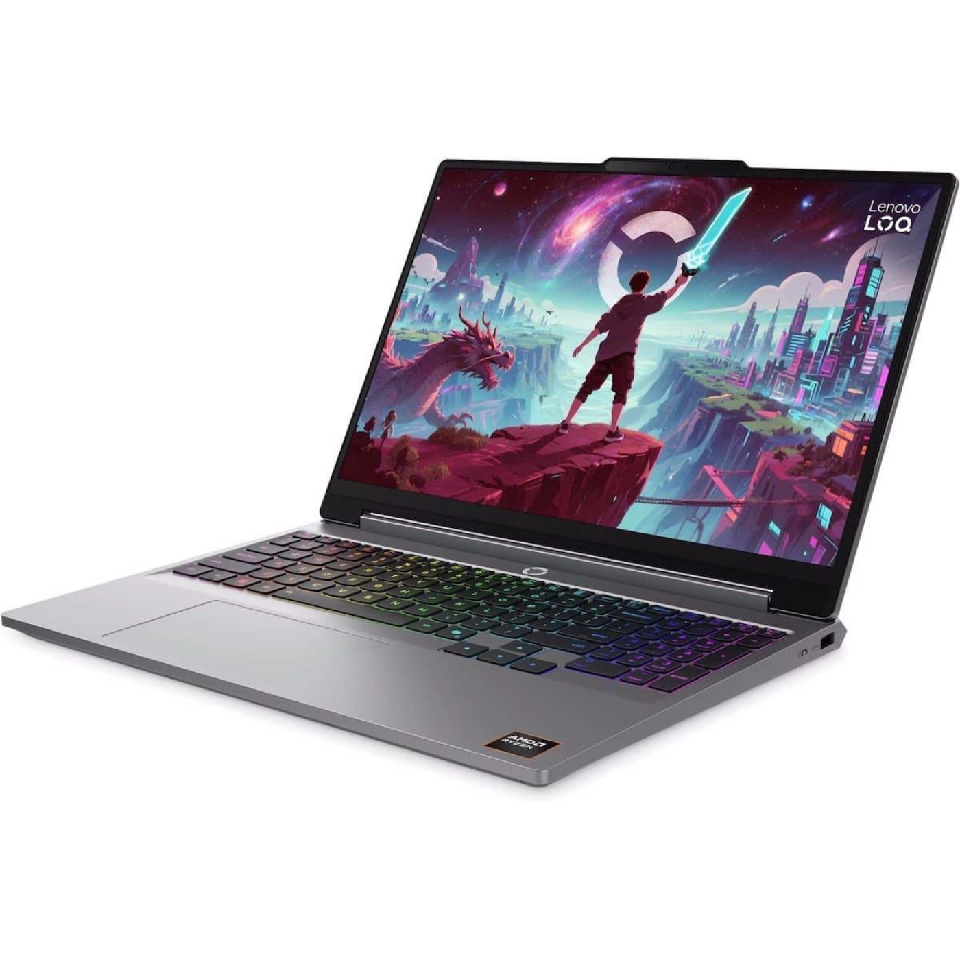 Ноутбук Lenovo 15.3 LOQ 15AHP11 WUXGA IPS 165Hz/Ryzen 7 250/16GB/1TB/RTX 5060 8GB/W11H/Grey (83TN0058MH)