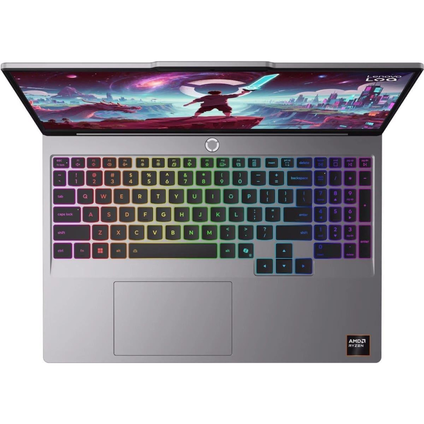 Ноутбук Lenovo 15.3 LOQ 15AHP11 WUXGA IPS 165Hz/Ryzen 7 250/16GB/1TB/RTX 5060 8GB/W11H/Grey (83TN0058MH)