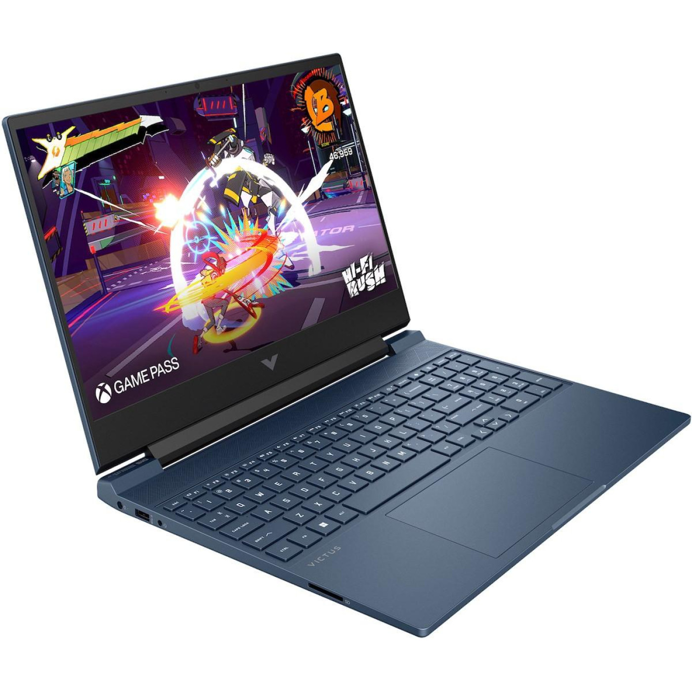 Ноутбук HP 15.6 Victus 15-fa2712ua FHD IPS/Intel i5-13420H/16GB/512SSD/RTX 3050 6GB/DOS/Blue (C9XE1EA)