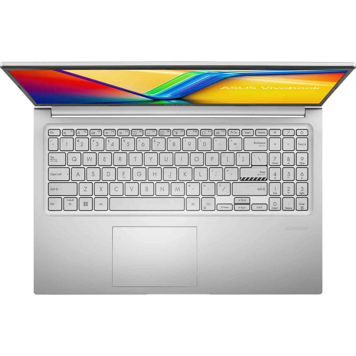 Ноутбук ASUS 15.6 Vivobook 15 M1502NAQ-BQ058W FHD IPS 60Hz/Ryzen 7 170/24GB/512SSD/Radeon Graphics/W11H/Cool Silver (90NB1842-M002N0)