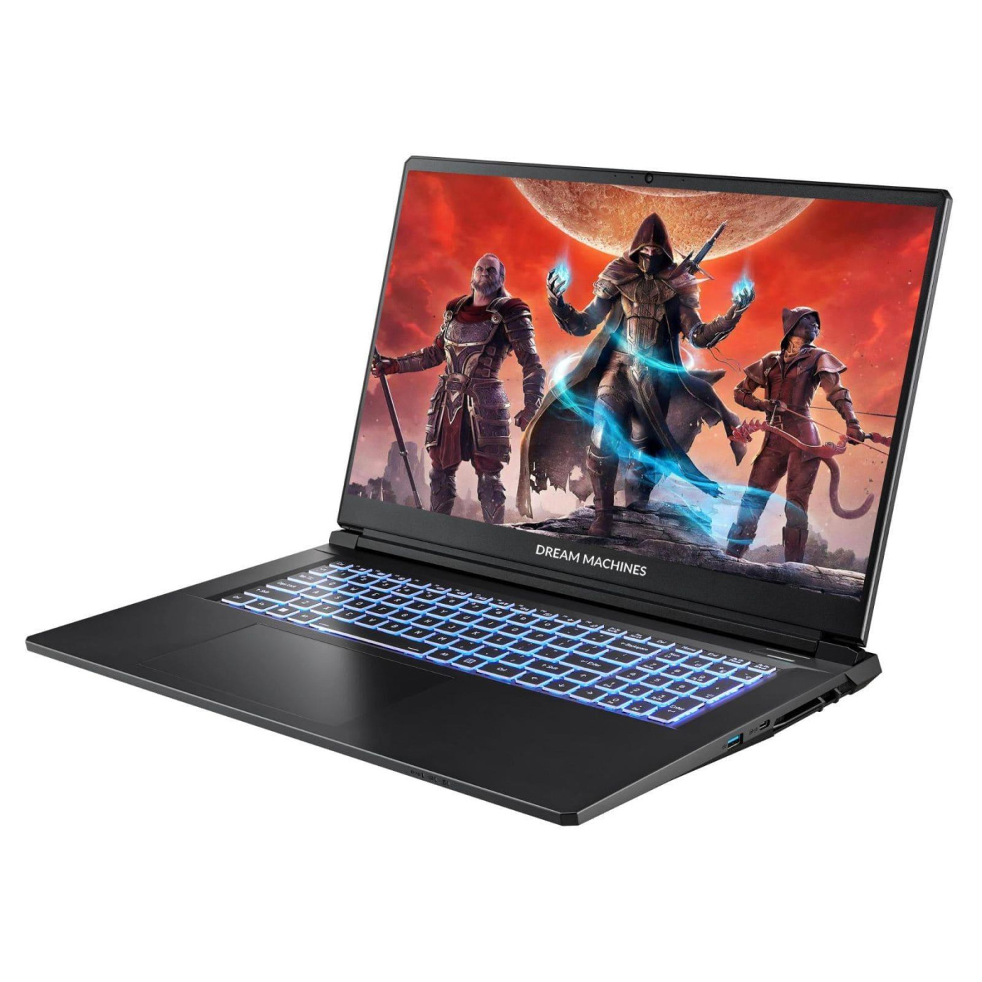 Ноутбук Dream Machines 17.3 RT5060-17UA24 FHD 144Hz/Ryzen 7 AI 350/32GB/1TB/RTX 5060 8GB/DOS (RT5060-17UA24)