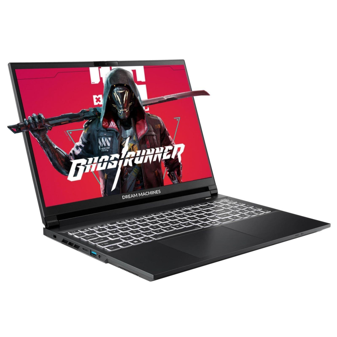 Ноутбук Dream Machines 15.3 RT5060-15.6UA24 1920х1200 165Hz/Ryzen 9 AI 370/32GB/1TB/RTX 5060 8GB/DOS (RT5060-15UA24)