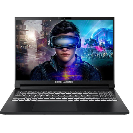 Ноутбук Dream Machines 15.3 RT5070-15.6UA21 1920x1200 165Hz/Ryzen 9 AI 370/32GB/1TB/RTX 5070 8GB/DOS (RT5070-15UA21)