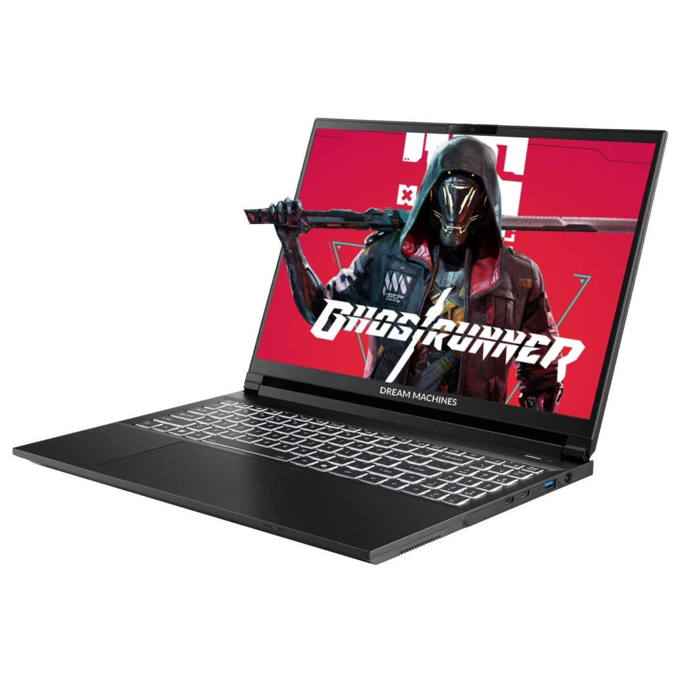 Ноутбук Dream Machines 15.3 RT5060-15.6UA25 1920х1200 165Hz/Ryzen 9 AI 370/32GB/2TB/RTX 5060 8GB/DOS (RT5060-15UA25)