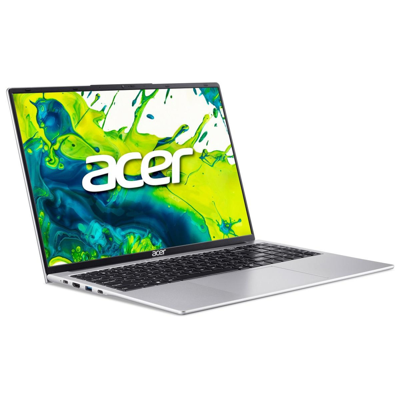 Ноутбук Acer 16 Aspire Lite AL16-54P-302Y WUXGA IPS 60Hz/Intel i3-1315U/16GB/512SSD/Intel UHD Graphics/DOS/Silver (NX.DK6EU.005)
