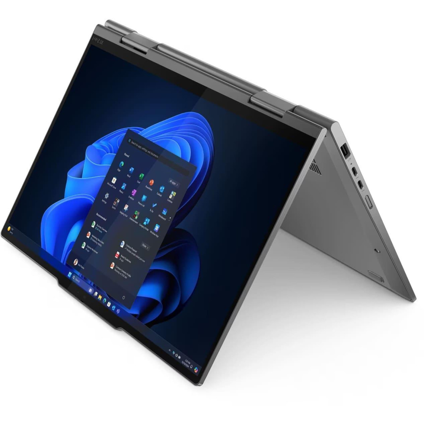 Ноутбук Lenovo 14 ThinkPad X1 2-in-1 G10 2.8K OLED/U7-258V/32GB/1TB/Intel Arc/Win11Pro/Grey (21NVS0LJ00)
