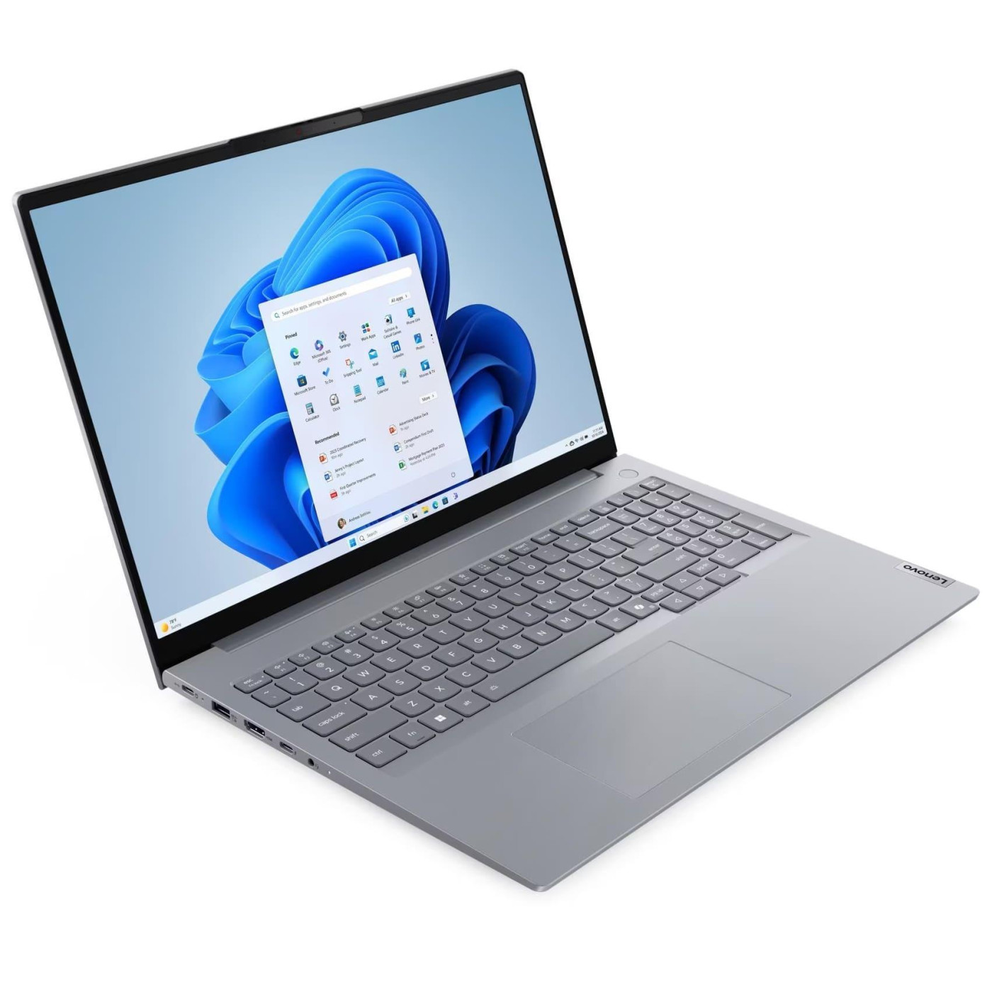 Ноутбук Lenovo 16 ThinkBook 16-G9 WUXGA IPS AG/Intel 7-240H/32GB/1TB/UMA/W11P/Gray (21US005FRA)