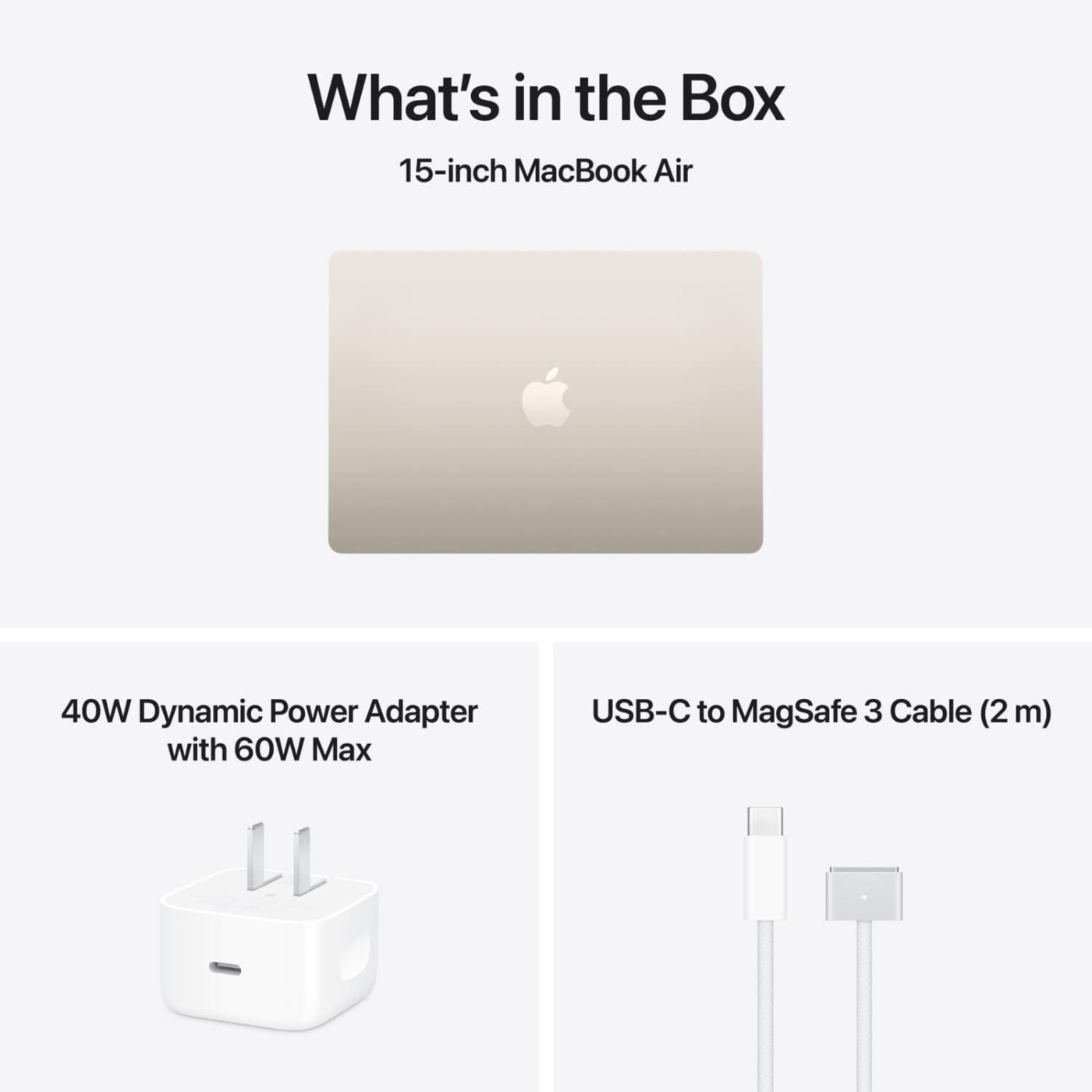 Ноутбук Apple 15.3 MacBook Air / M5/16GB/512SSD/UMA/MacOS/Starlight (MDVD4UA/A)