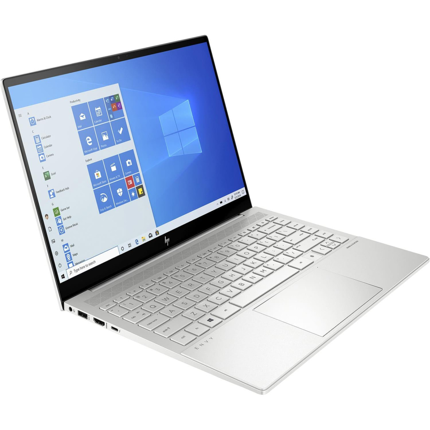 Ноутбук HP ENVY 14-eb0009ua Silver IPS 60Hz/i5-1135G7/8GB/256SSD/Intel Iris Xe/DOS (423X1EA) Б/у