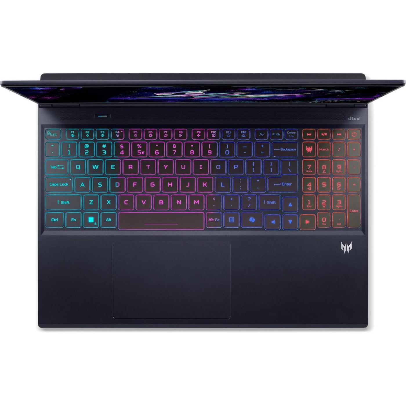 Ноутбук Acer 16 Predator Helios Neo 16S PHN16S-I51 OLED/Intel U7-356H/32GB/1TB/RTX 5070 8GB/DOS/Black (NH.U3TEU.004)