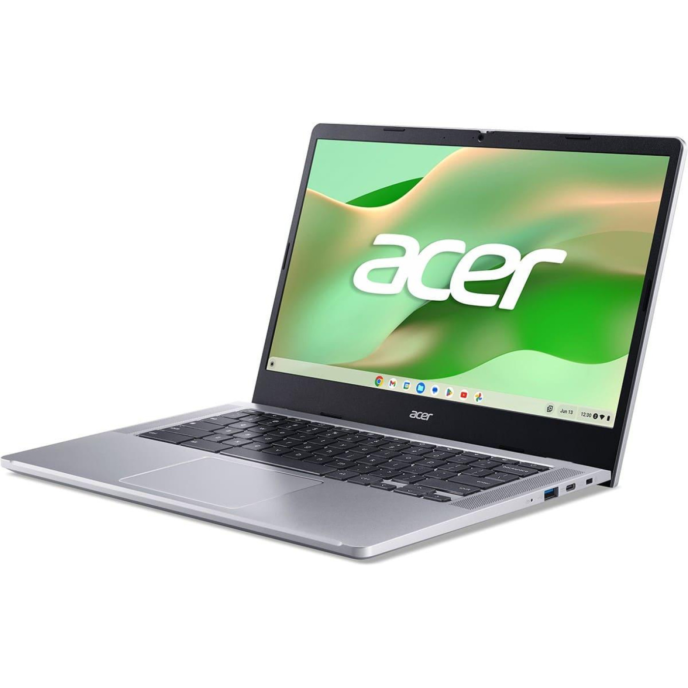 Ноутбук Acer 14 Chromebook CB314-4H FHD IPS/Intel N100/8GB/128SSD/UMA/ChromeOS/Silver (NX.KNBEU.003)