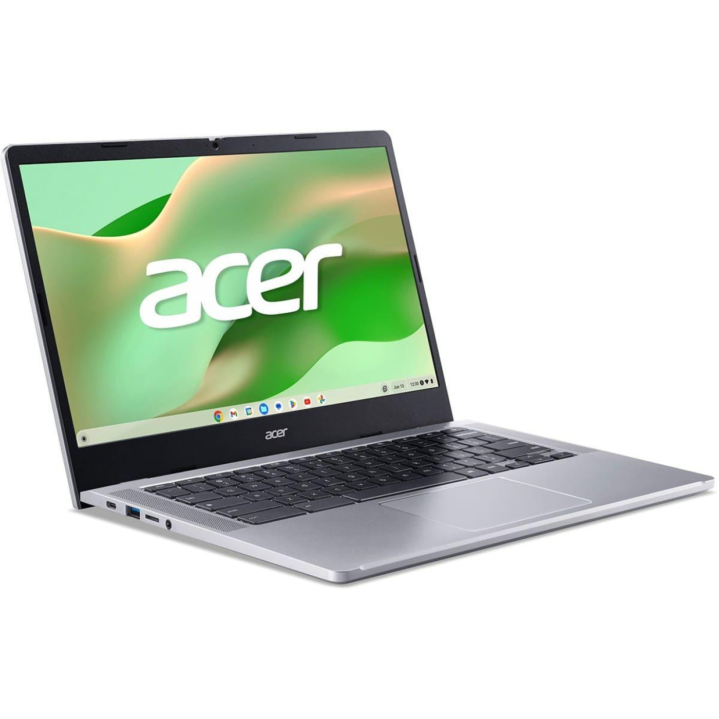 Ноутбук Acer 14 Chromebook CB314-4H FHD IPS/Intel N100/8GB/128SSD/UMA/ChromeOS/Silver (NX.KNBEU.003)