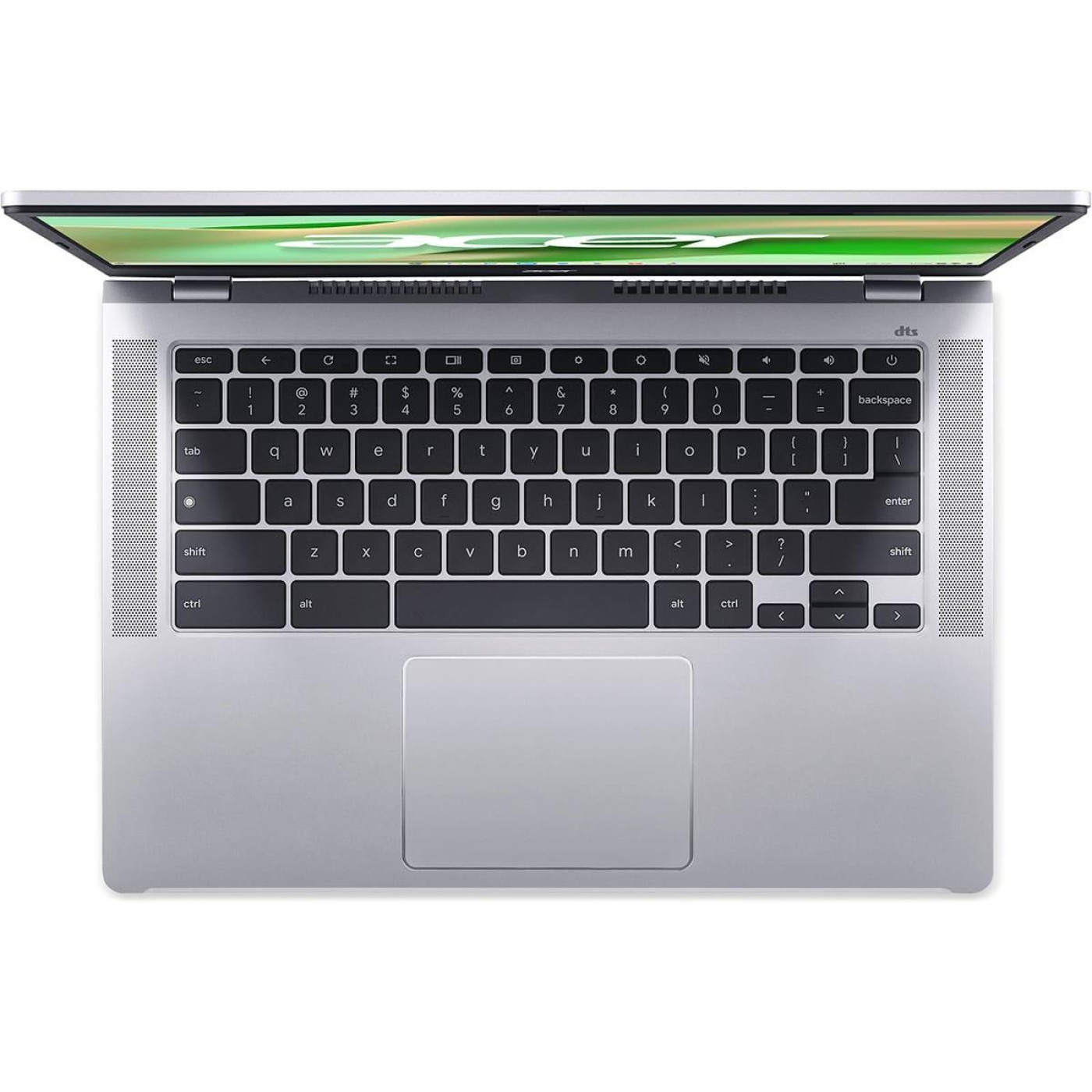 Ноутбук Acer 14 Chromebook CB314-4H FHD IPS/Intel N100/8GB/128SSD/UMA/ChromeOS/Silver (NX.KNBEU.003)