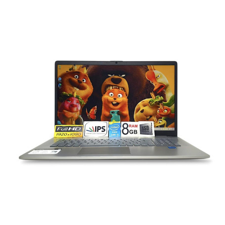 Ноутбук HP 17.3 17-cn2000 FHD IPS/Intel Core i3-1215U/8GB/256GB SSD/Intel UHD Graphics/DOS/Natural Silver (14015) Б/в
