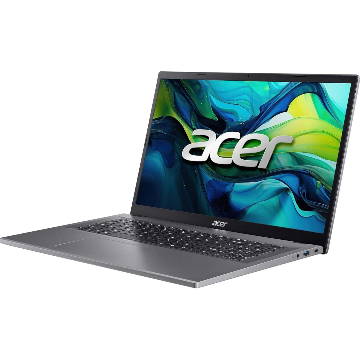 Ноутбук Acer 17.3 Aspire Go 17 AG17-31P-309C FHD IPS/Core 3 N355/8GB/512SSD/Intel Graphics/DOS/Gray (NX.J8ZEU.007)
