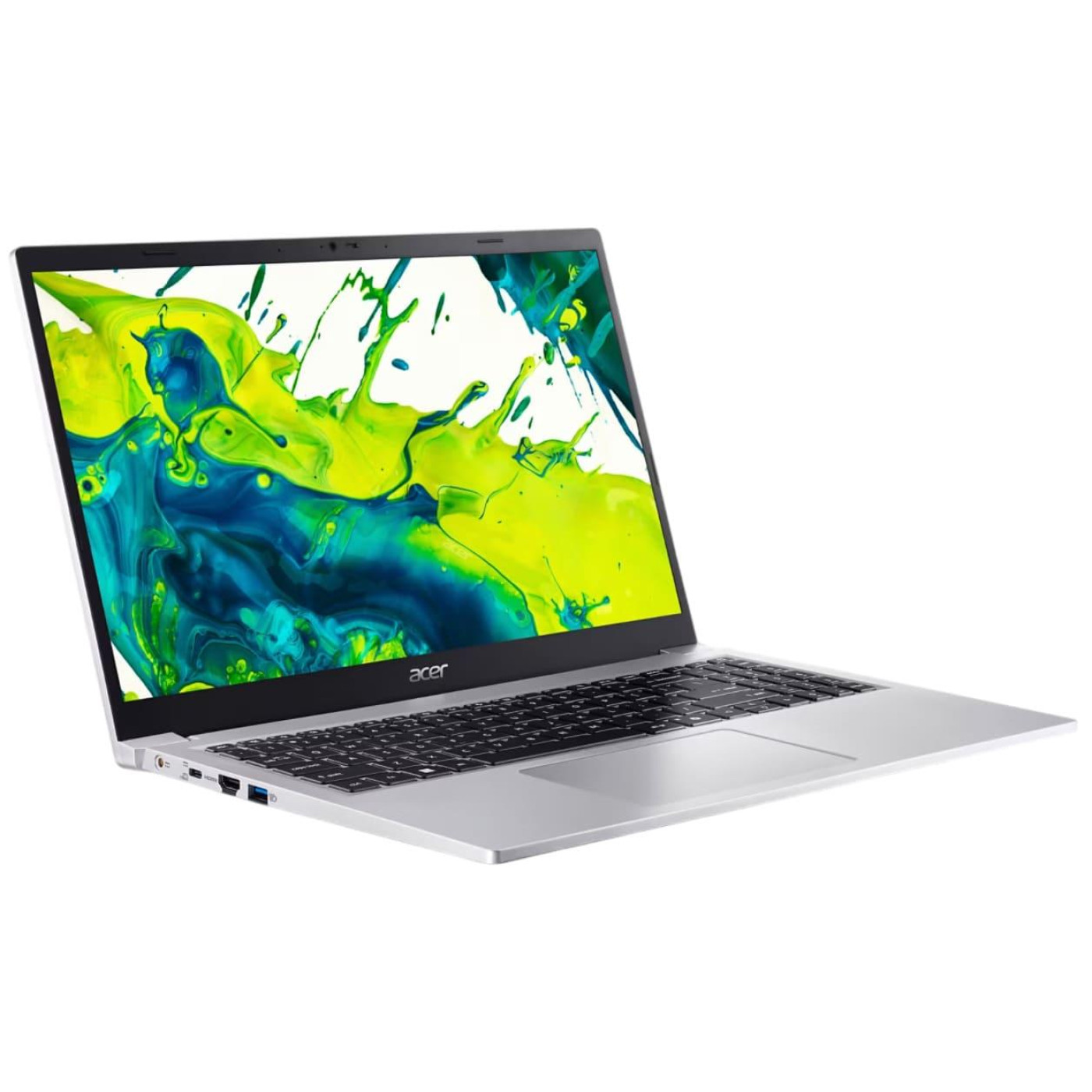 Ноутбук Acer 15.6 Aspire Lite AL15-33P-32NT FHD/Core 3 N355/16GB/512SSD/Intel Graphics/DOS/Silver (NX.D62EU.003) U1