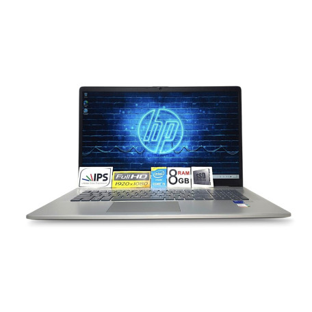 Ноутбук HP 17.3 17-cn3000 FHD IPS/Intel Core i5-1334U/8GB/512GB SSD/Intel Iris Xe Graphics/DOS/Natural Silver (13539) Б/в