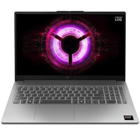Ноутбук Lenovo 15.6 LOQ-15ARP10E FHD IPS AG/AMD Ryzen 7 170/16GB/512 SSD/RTX 4050 6GB/DOS/Silver (83S000EPRA)