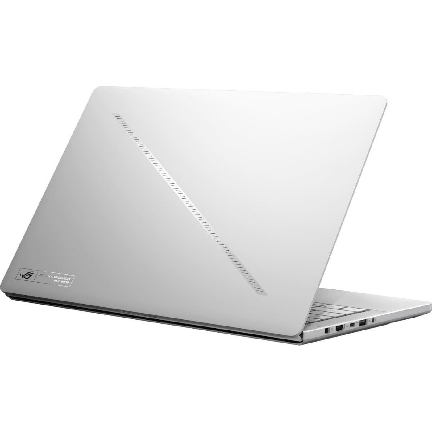 Ноутбук ASUS 14 ROG Zephyrus G14 2025 GA403WW 2.8K OLED 120Hz/Ryzen 9 AI HX 370/32GB/2TB/RTX 5080/W11H/Platinum White (GA403WW-G14.R95080)