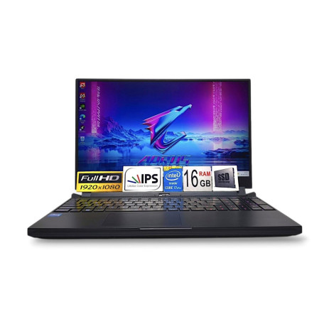 Ноутбук GIGABYTE 15.6 AORUS 15P / 15G FHD IPS 240Hz/Intel Core i7-11800H/16GB/1TB SSD/NVIDIA GeForce RTX 3070 8GB/DOS/Black (14383) Б/у