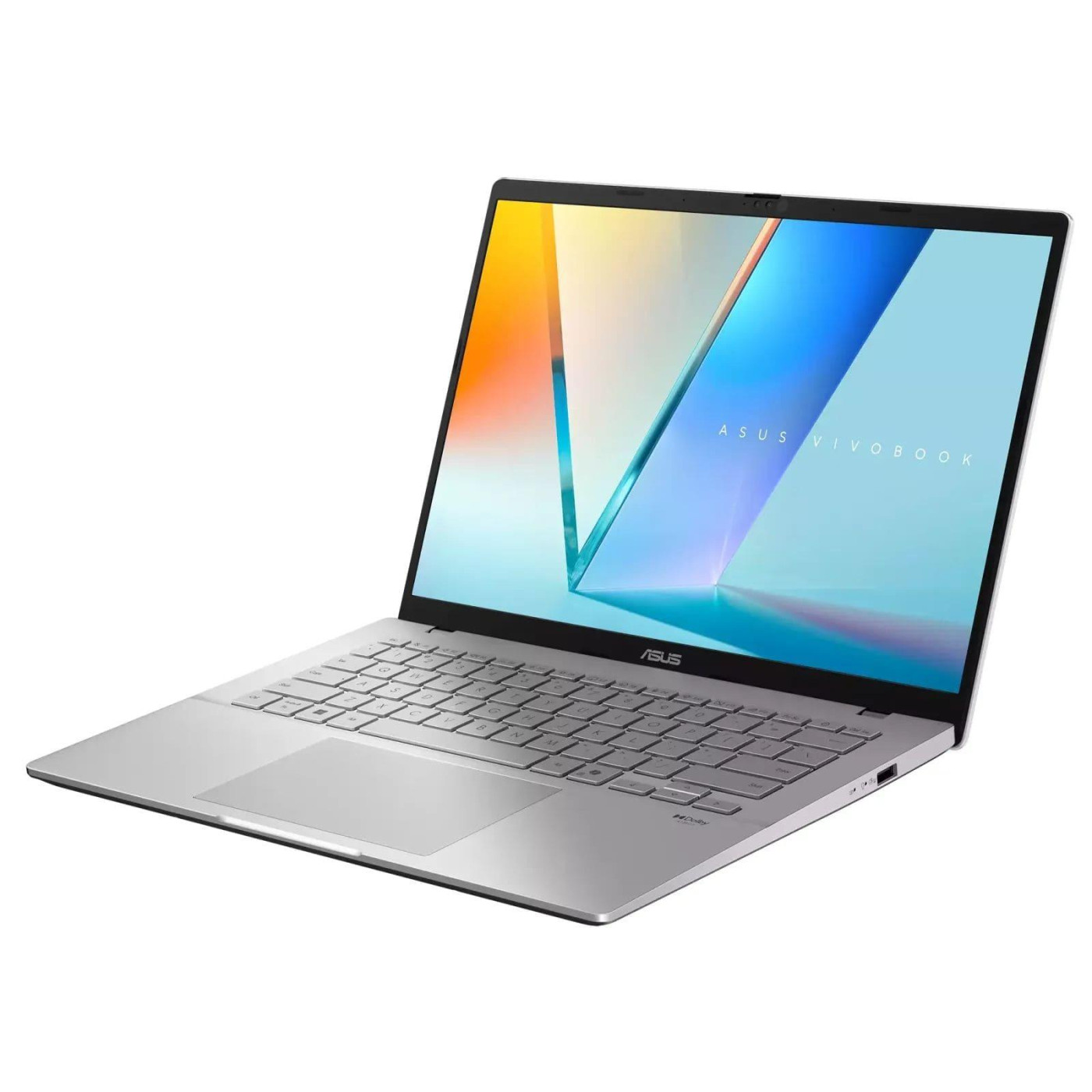 Ноутбук ASUS 14 Vivobook S 14 S3407VA-LY069 WUXGA IPS/Intel 5 210H/16GB/512SSD/UMA/DOS/Silver (90NB1681-M005X0)