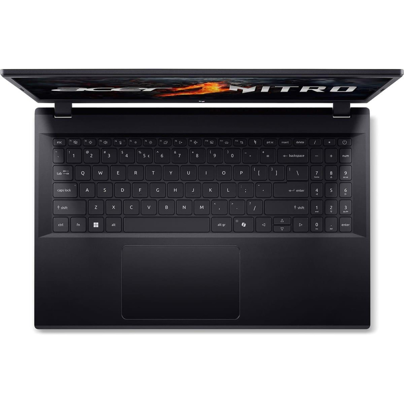 Ноутбук Acer 15 Nitro V 15 ANV15-41-R8FC 1920x1080/AMD Ryzen 5 7535HS/16 GB/512 GB/ RTX 4050 6 GB/Win10/Black (N23Q22 1) Б/в