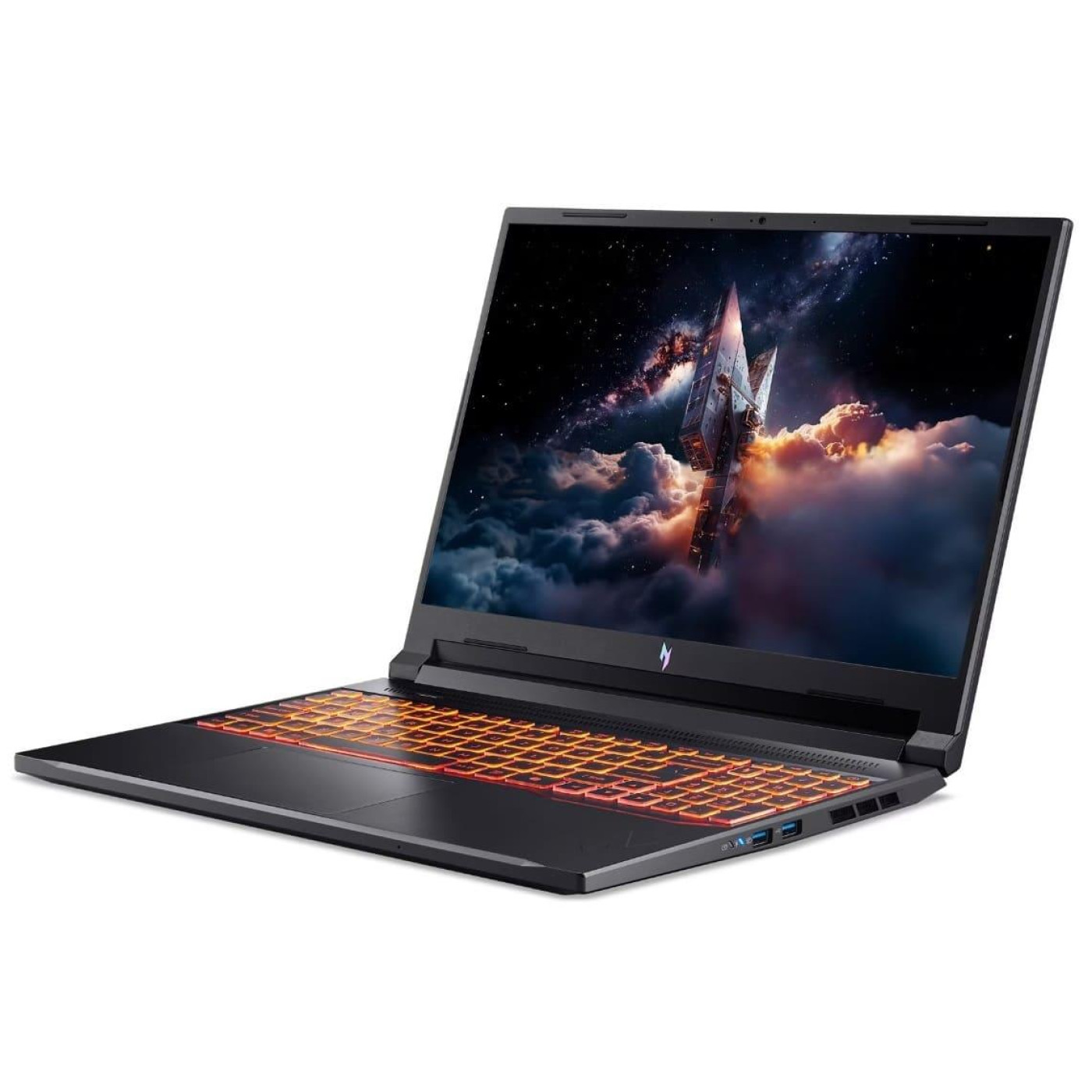 Ноутбук Acer 16 Nitro V 16 AI ANV16-42-R6HW WUXGA IPS 180Hz/Ryzen 7 260/16GB/512 SSD/RTX 5060 8GB/W11H/Black (NH.QYXEH.007)