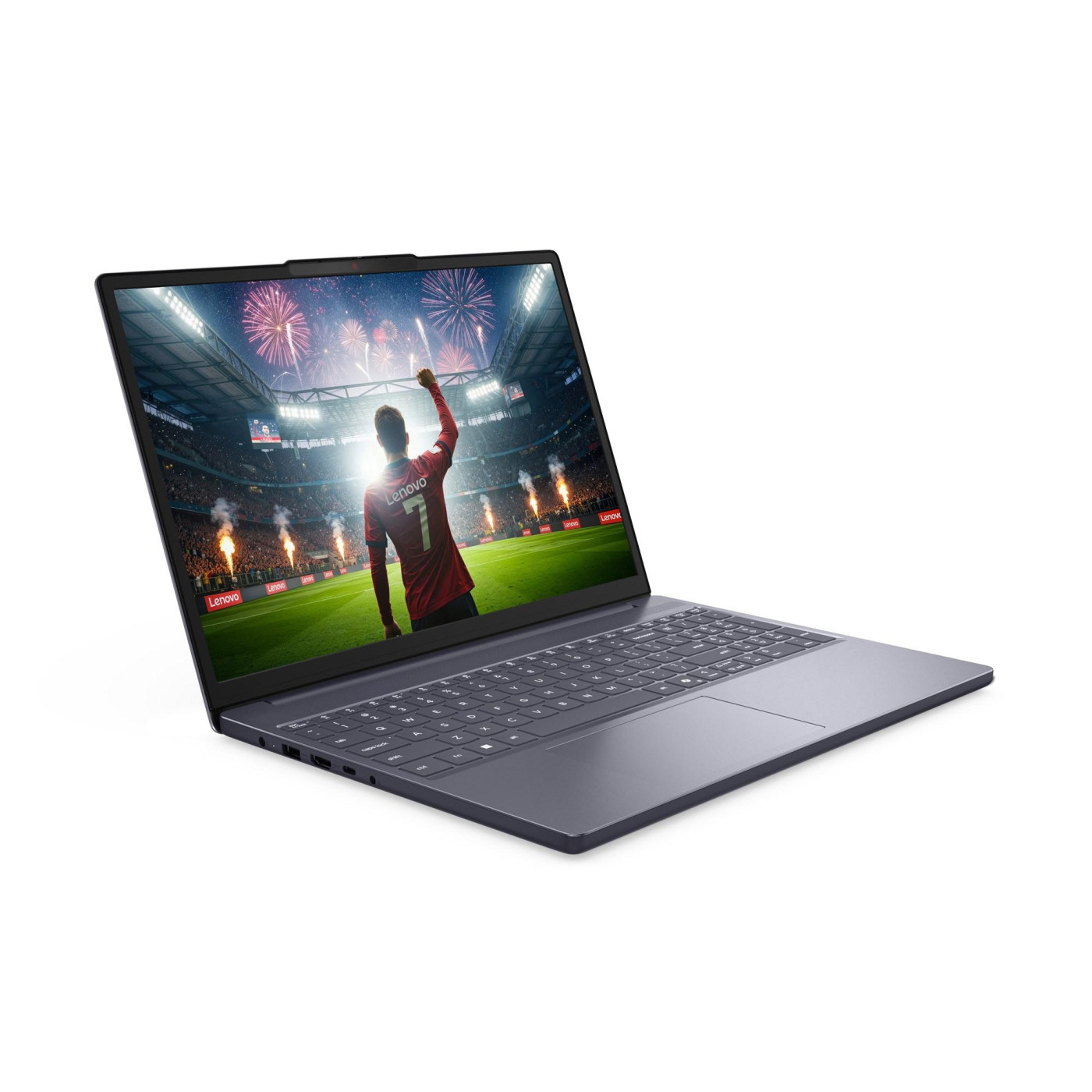 Ноутбук 15 Lenovo IdeaPad Slim 3 15IPH11 1920x1200 IPS 60Hz/Intel Core Ultra 5 322/16GB/512SSD/Intel Graphics/DOS/Luna Grey (83UR00AGRA)