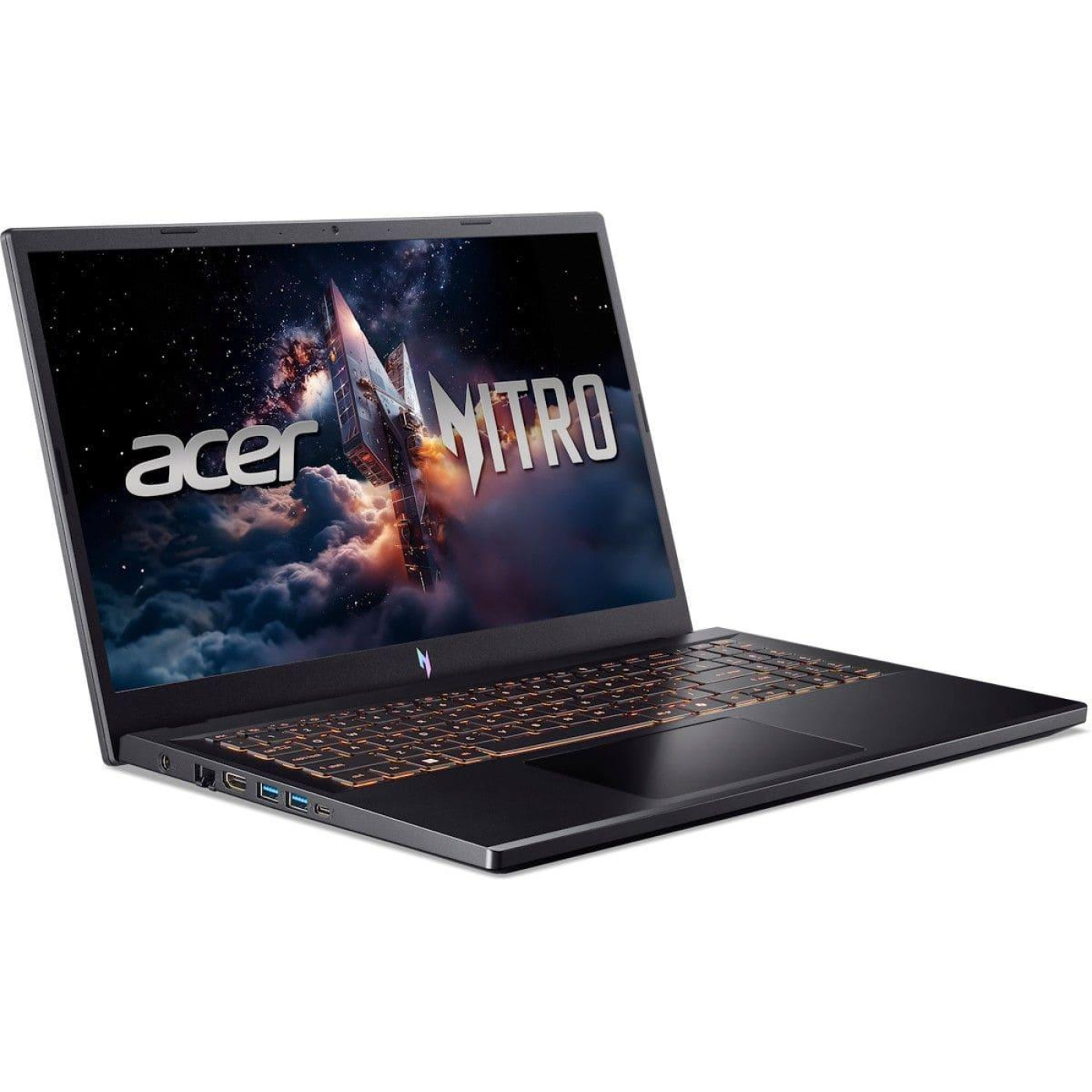 Ноутбук Acer 15.6 Nitro V 15 ANV15-52-586Z FHD IPS/Intel i5-13420H/8GB/512SSD/RTX 4050/W11H/Obsidian Black (NH.U0NAA.001)
