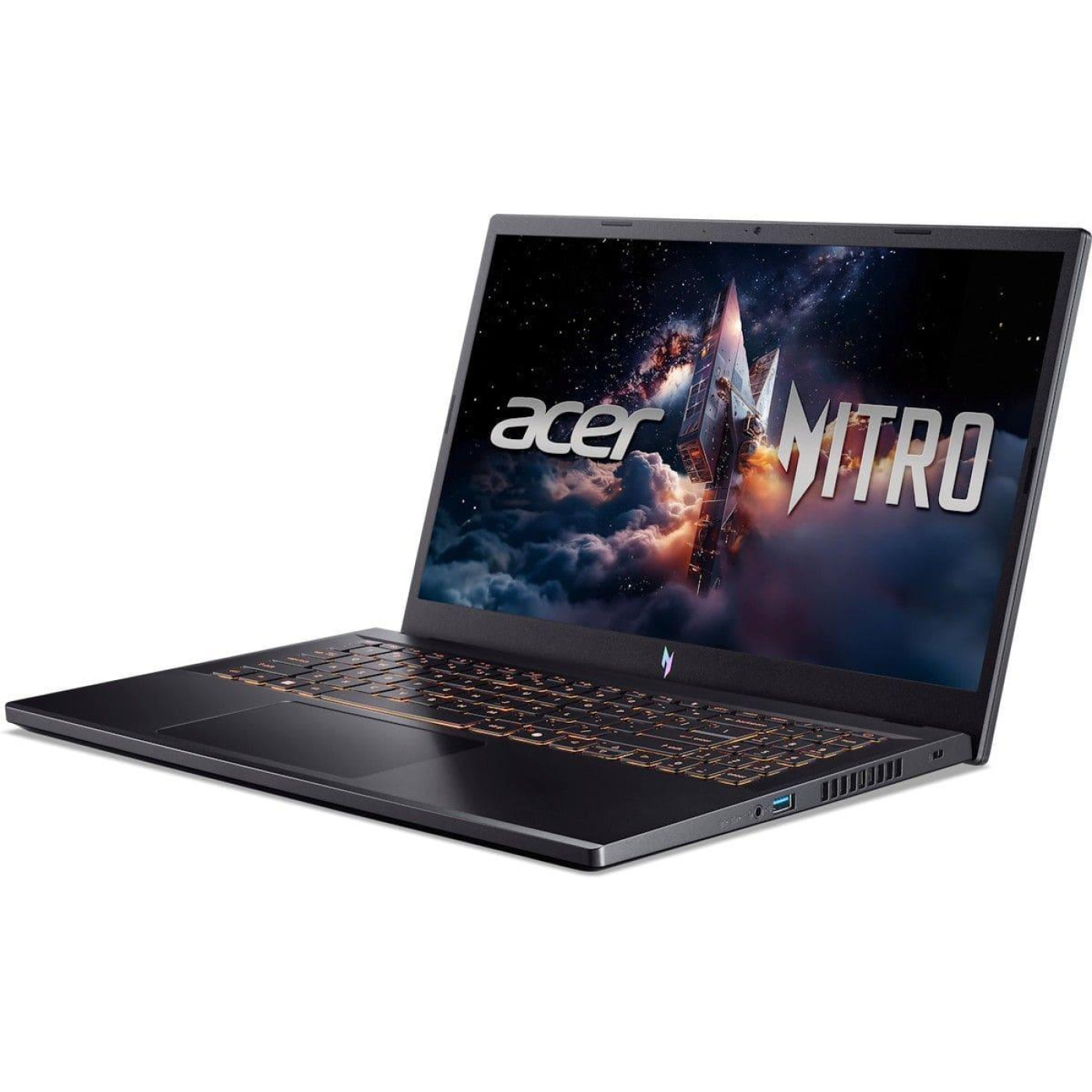 Ноутбук Acer 15.6 Nitro V 15 ANV15-52-586Z FHD IPS/Intel i5-13420H/8GB/512SSD/RTX 4050/W11H/Obsidian Black (NH.U0NAA.001)
