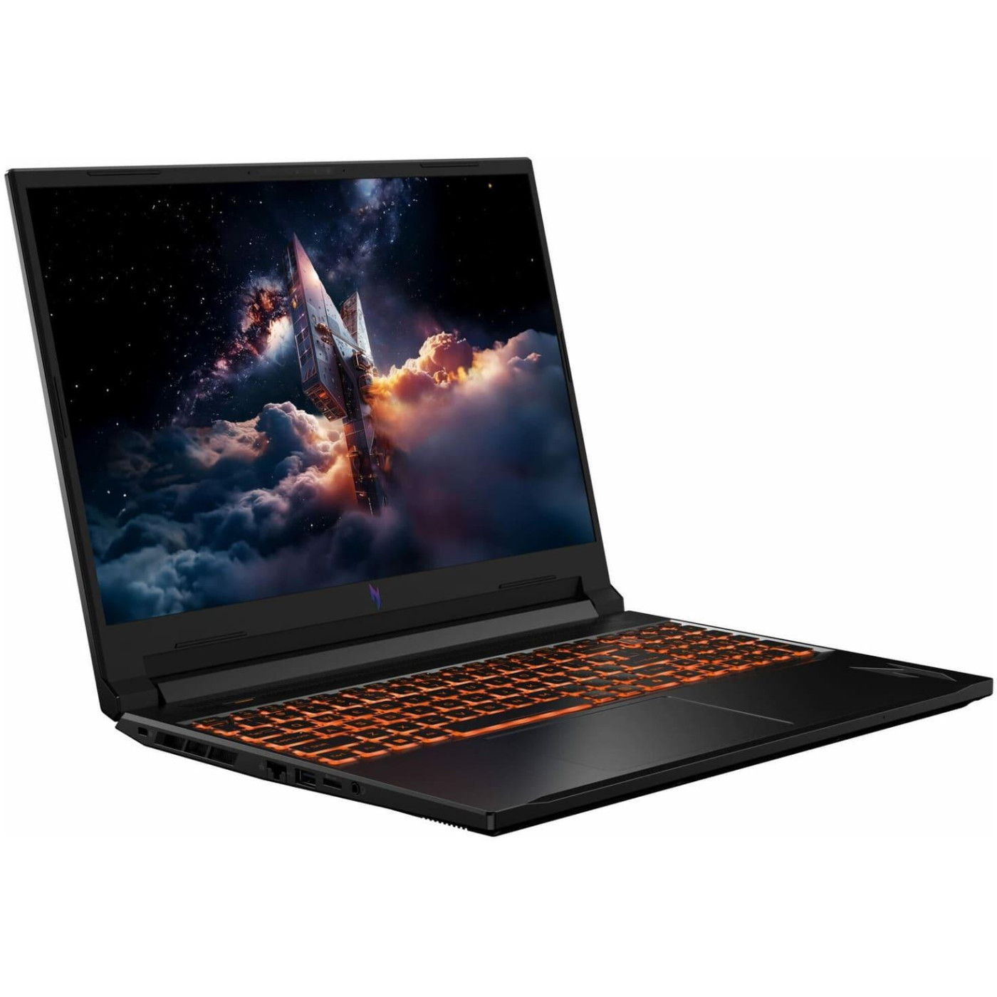 Ноутбук Acer 16 Nitro V 16 ANV16-61 WUXGA IPS/AMD R9-365/32GB/1TB/RTX 5070 8GB/Linux/Black (NH.U1EEU.008)