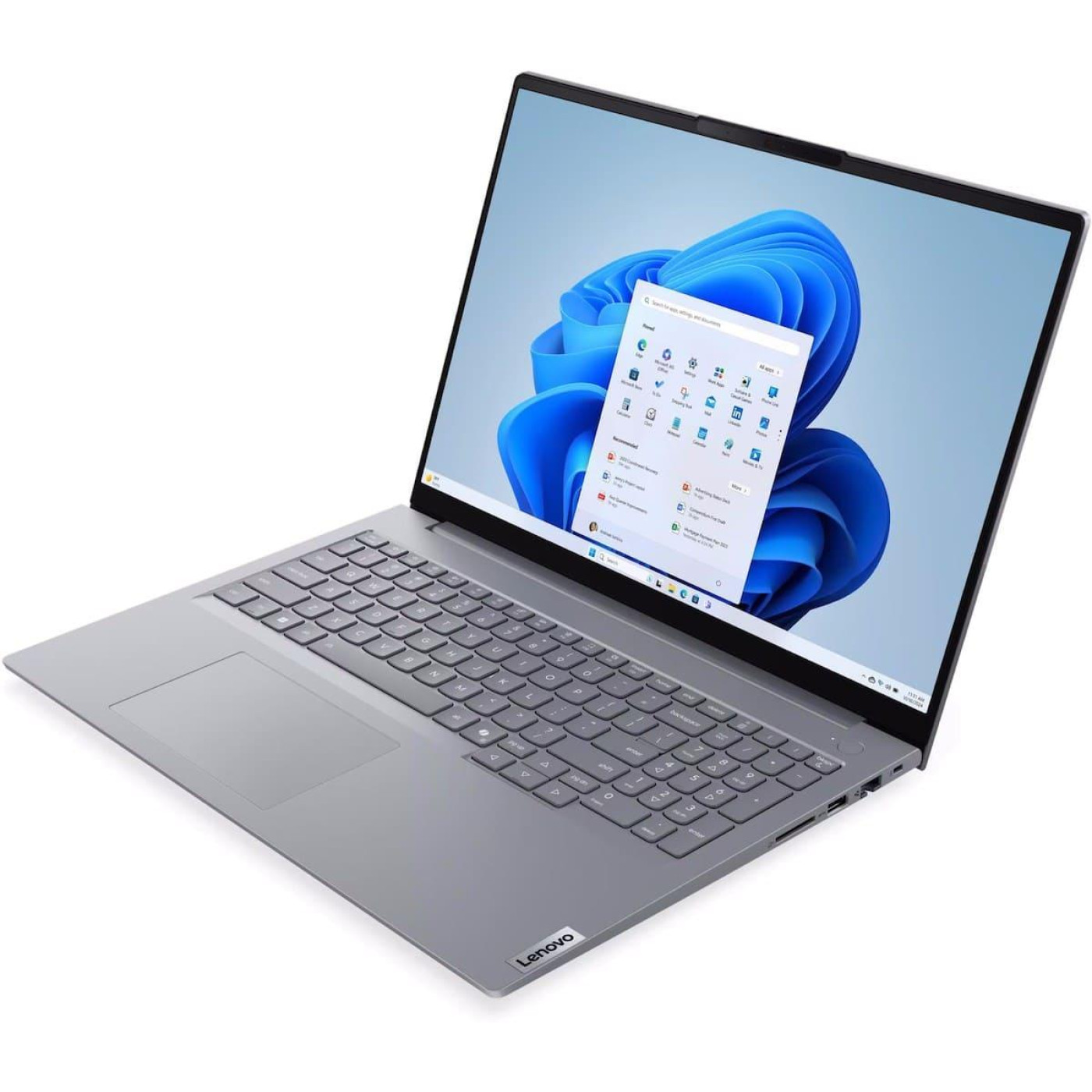 Ноутбук Lenovo 16 ThinkBook 16-G8 WUXGA IPS AG/Intel U5-135H/16GB/512SSD/UMA/DOS/Gray (21SK00FQRA)