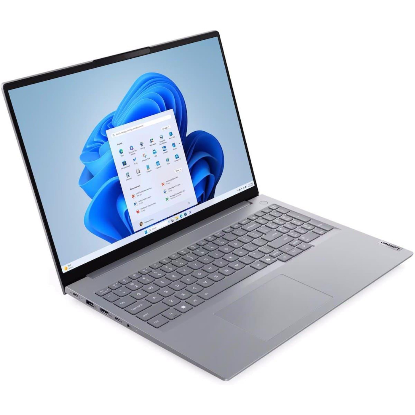 Ноутбук Lenovo 16 ThinkBook 16-G8 WUXGA IPS AG/Intel U5-135H/16GB/512SSD/UMA/DOS/Gray (21SK00FQRA)