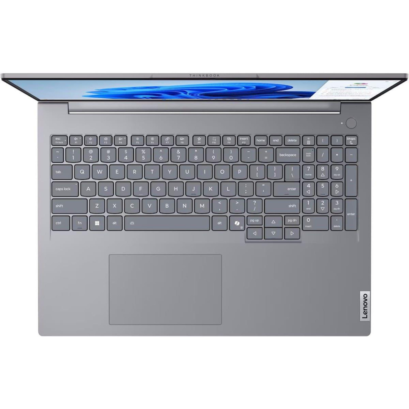 Ноутбук Lenovo 16 ThinkBook 16-G8 WUXGA IPS AG/Intel U5-135H/16GB/512SSD/UMA/DOS/Gray (21SK00FQRA)