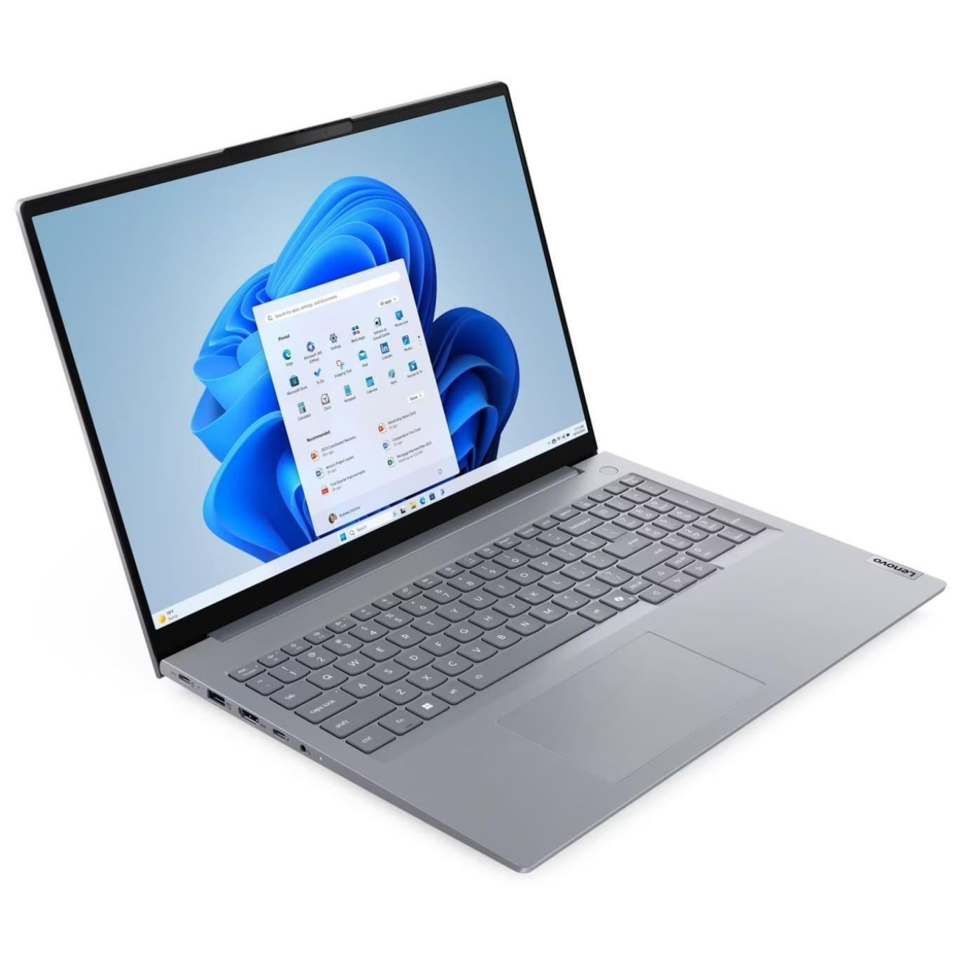 Ноутбук Lenovo 16 ThinkBook 16-G9 WUXGA IPS AG/Intel 5-210H/16GB/512SSD/UMA/W11P/Gray (21US000HRA)