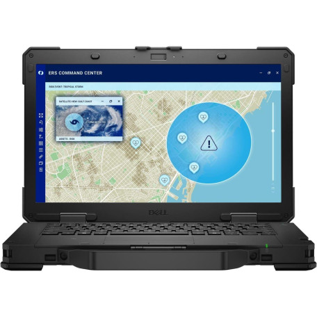 Ноутбук Dell 14 Pro Rugged 14 RB14250 FHD Touch/Intel U5-135U/16GB/512SSD/Intel Graphics/DOS (210-BNNG_U516512WP)
