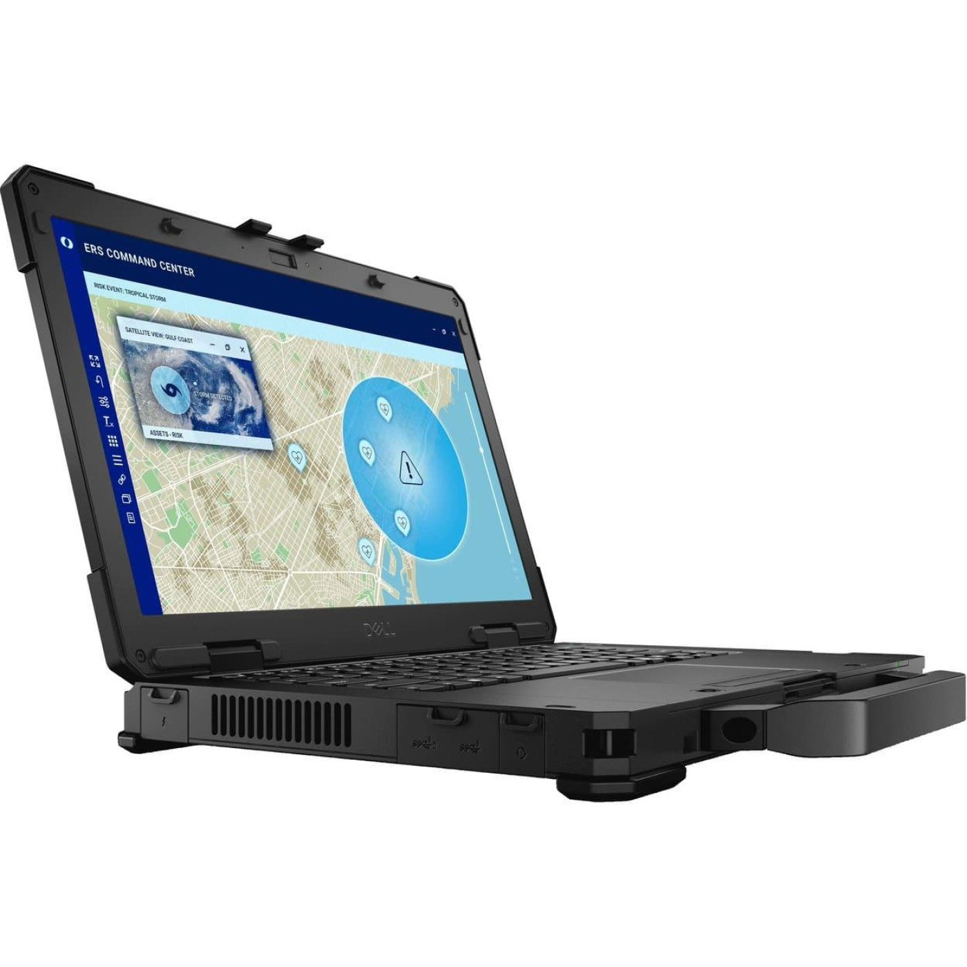 Ноутбук Dell 14 Pro Rugged 14 RB14250 FHD Touch/Intel U7-165U/32GB/1TB/Intel Graphics/DOS (210-BNNG_U7321TBWP)