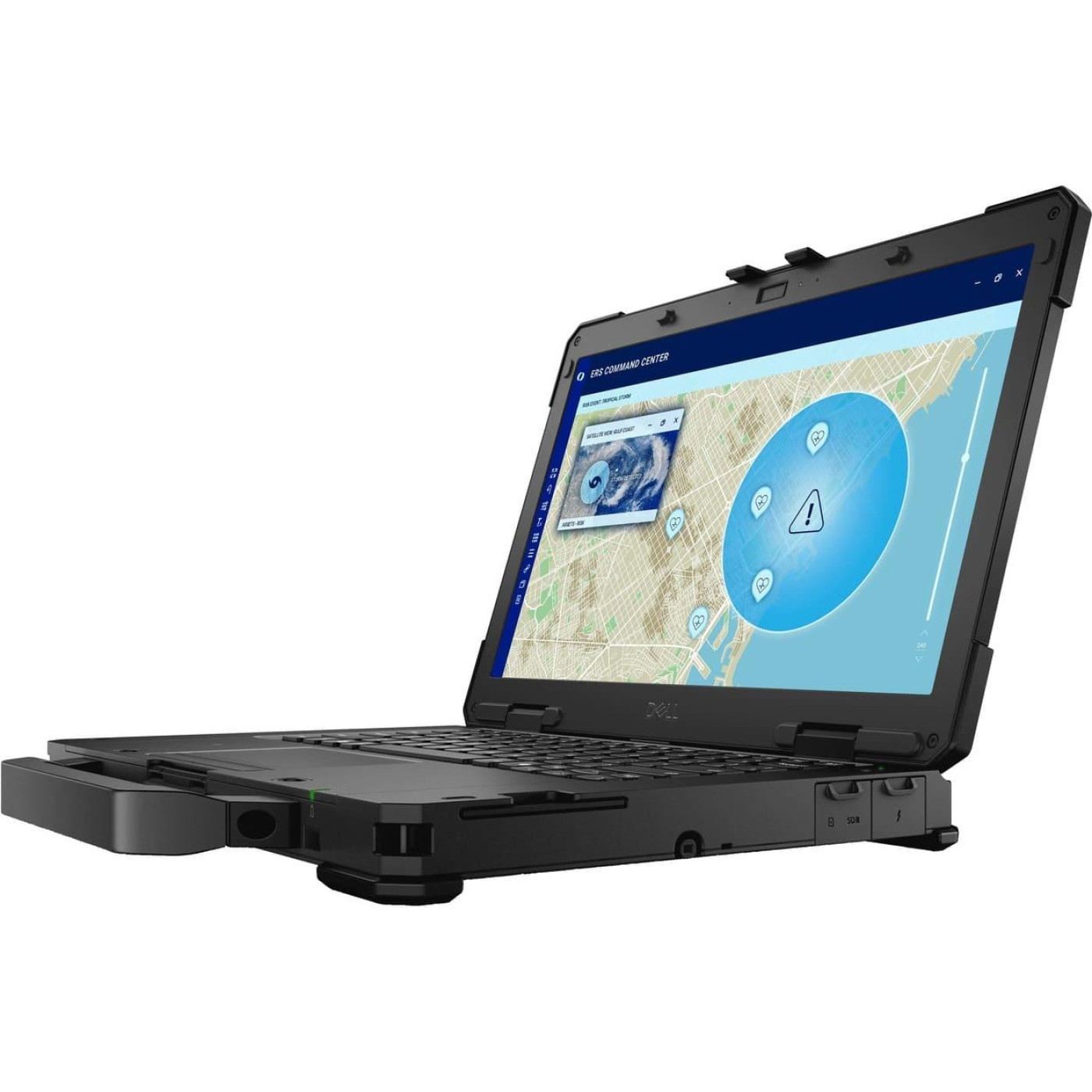 Ноутбук Dell 14 Pro Rugged 14 RB14250 FHD Touch/Intel U7-165U/32GB/1TB/Intel Graphics/DOS (210-BNNG_U7321TBWP)