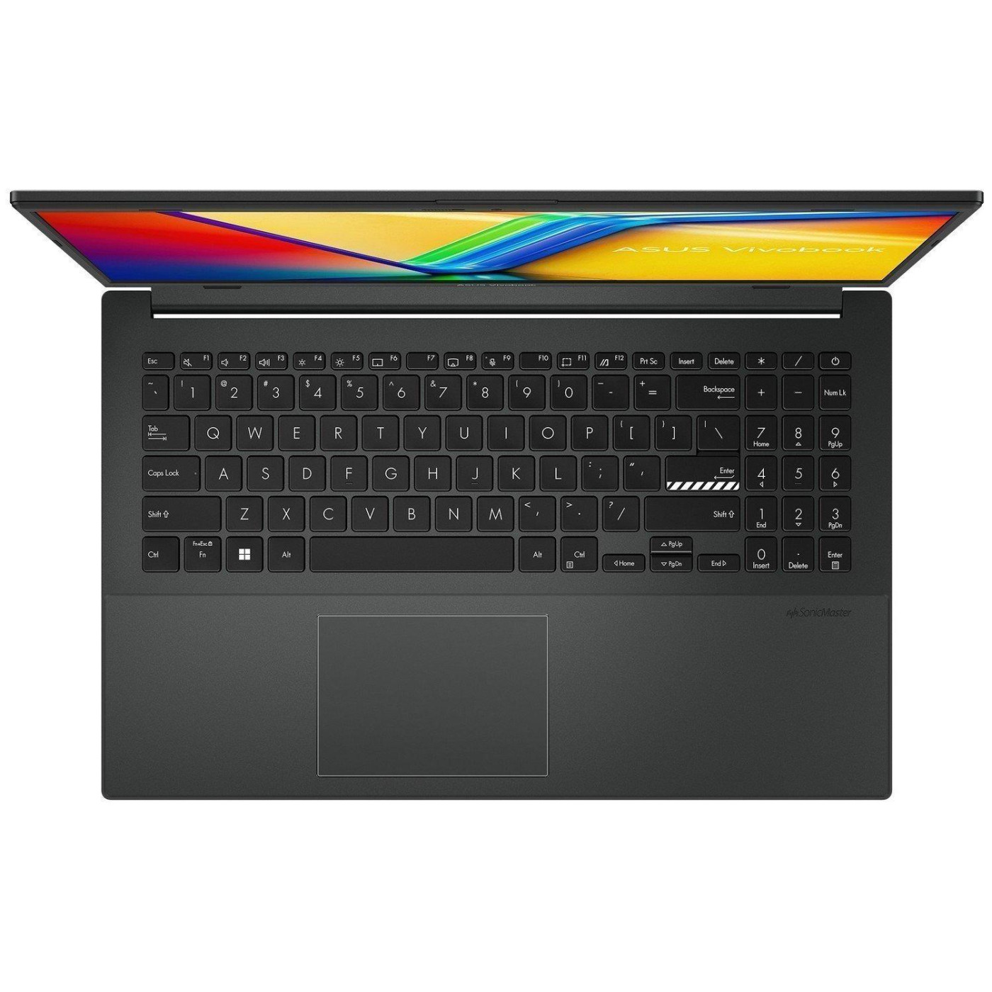 Ноутбук ASUS 15.6 Vivobook Go 15 E1504FA-BQ2783 FHD IPS 60Hz/Ryzen 5 40/8GB/512SSD/Radeon Graphics/DOS/Mixed Black (90NB0ZR2-M04KC0)