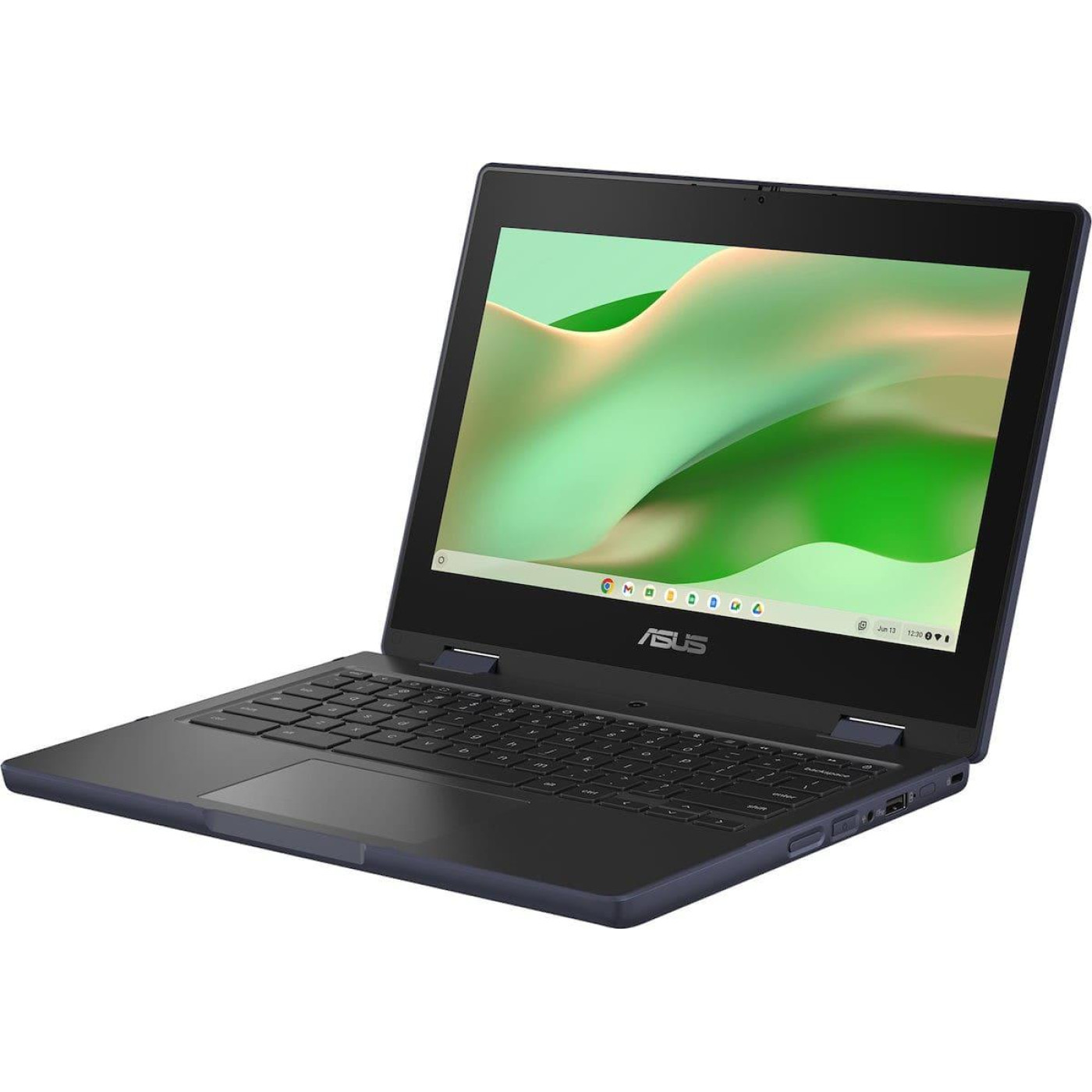 Ноутбук ASUS 11.6 Chromebook CZ11 Flip CZ1104FM2A HD/MediaTek Kompanio 520/8GB/64SSD/ARM Mali-G52 MC2/ChromeOS/Mineral Grey (90NX07V1-M00900)