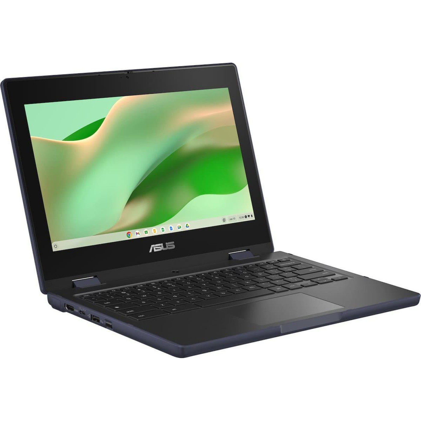 Ноутбук ASUS 11.6 Chromebook CZ11 Flip CZ1104FM2A HD/MediaTek Kompanio 520/8GB/64SSD/ARM Mali-G52 MC2/ChromeOS/Mineral Grey (90NX07V1-M00900)