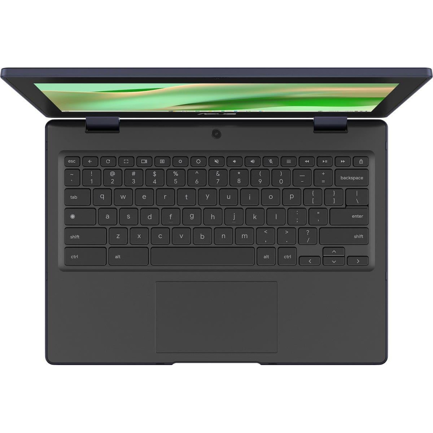 Ноутбук ASUS 11.6 Chromebook CZ11 Flip CZ1104FM2A HD/MediaTek Kompanio 520/8GB/64SSD/ARM Mali-G52 MC2/ChromeOS/Mineral Grey (90NX07V1-M00900)