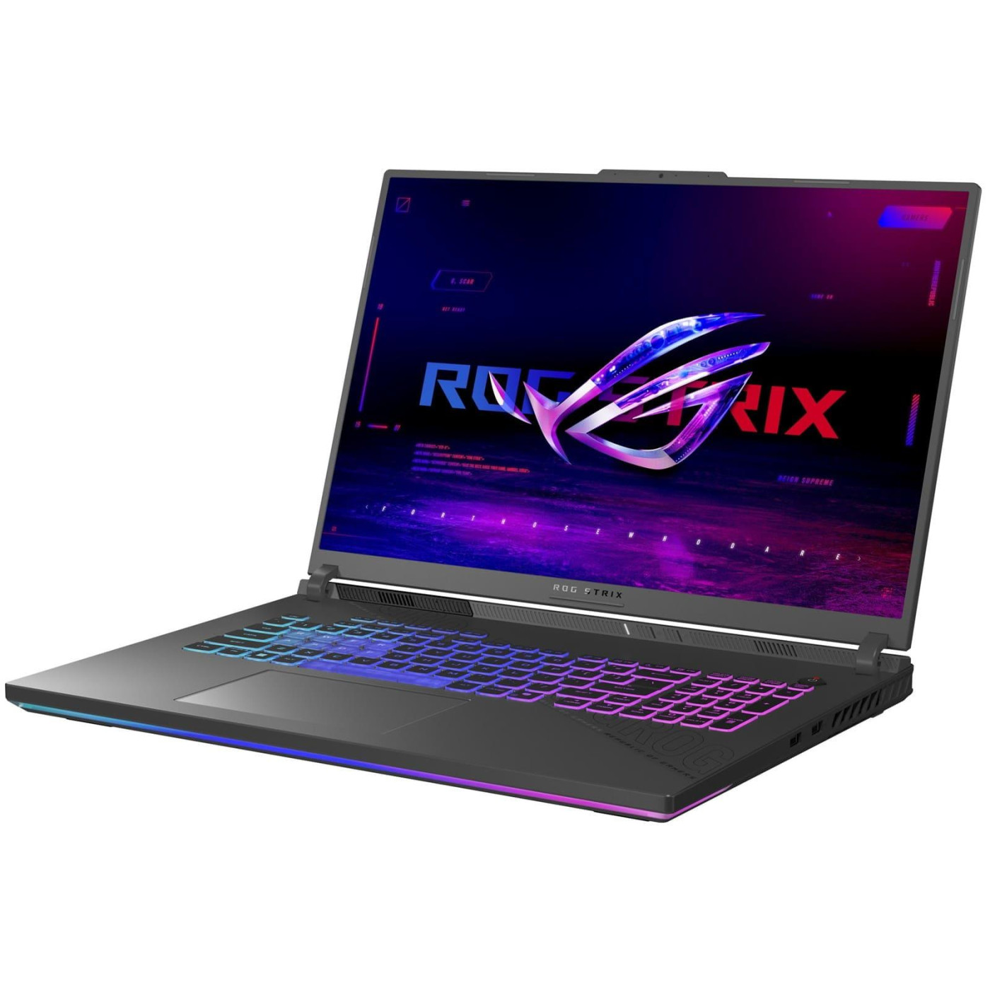 Ноутбук ASUS 18 ROG Strix G18 G814PP WQXGA IPS 240Hz/Ryzen 9 8940HX/64GB/1TB/RTX 5070/W11H/Eclipse Grey (G814PP-DS94 Сustom 64GB RAM *)