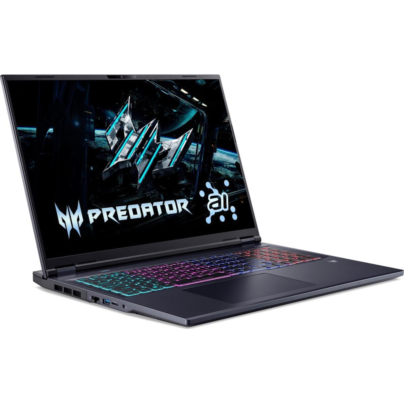 Ноутбук Acer 18 Predator Helios Neo 18 PHN18-72 WQXGA IPS/Intel U9-275HX/32GB/1TB/RTX 5070 Ti 12GB/DOS/Black (NH.QVMEU.005)