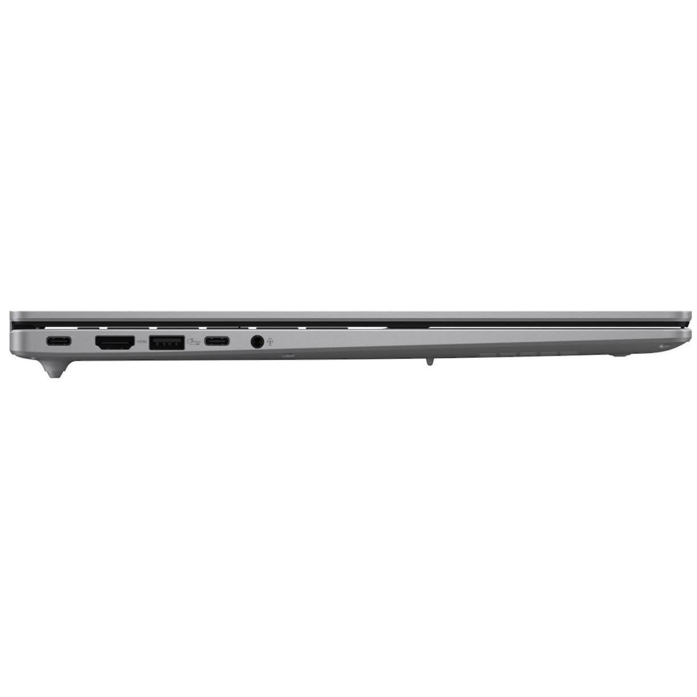 Ноутбук ASUS 16 Vivobook 16 X1607CA-MB059 WUXGA IPS/Intel U5-225H/16GB/512SSD/UMA/DOS/Silver (90NB15A2-M00670)